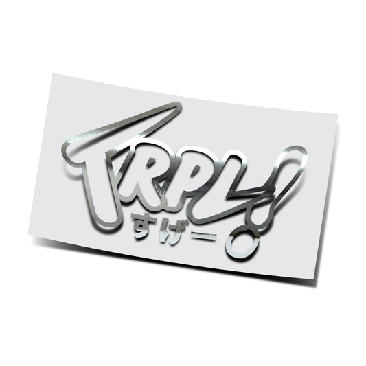 trplstyle logo - Chrome Diecut image 0