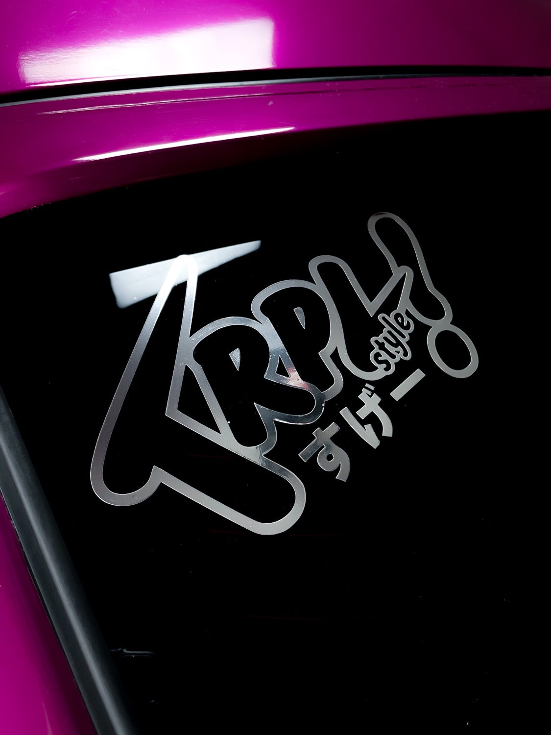 trplstyle logo - Chrome Diecut image 1